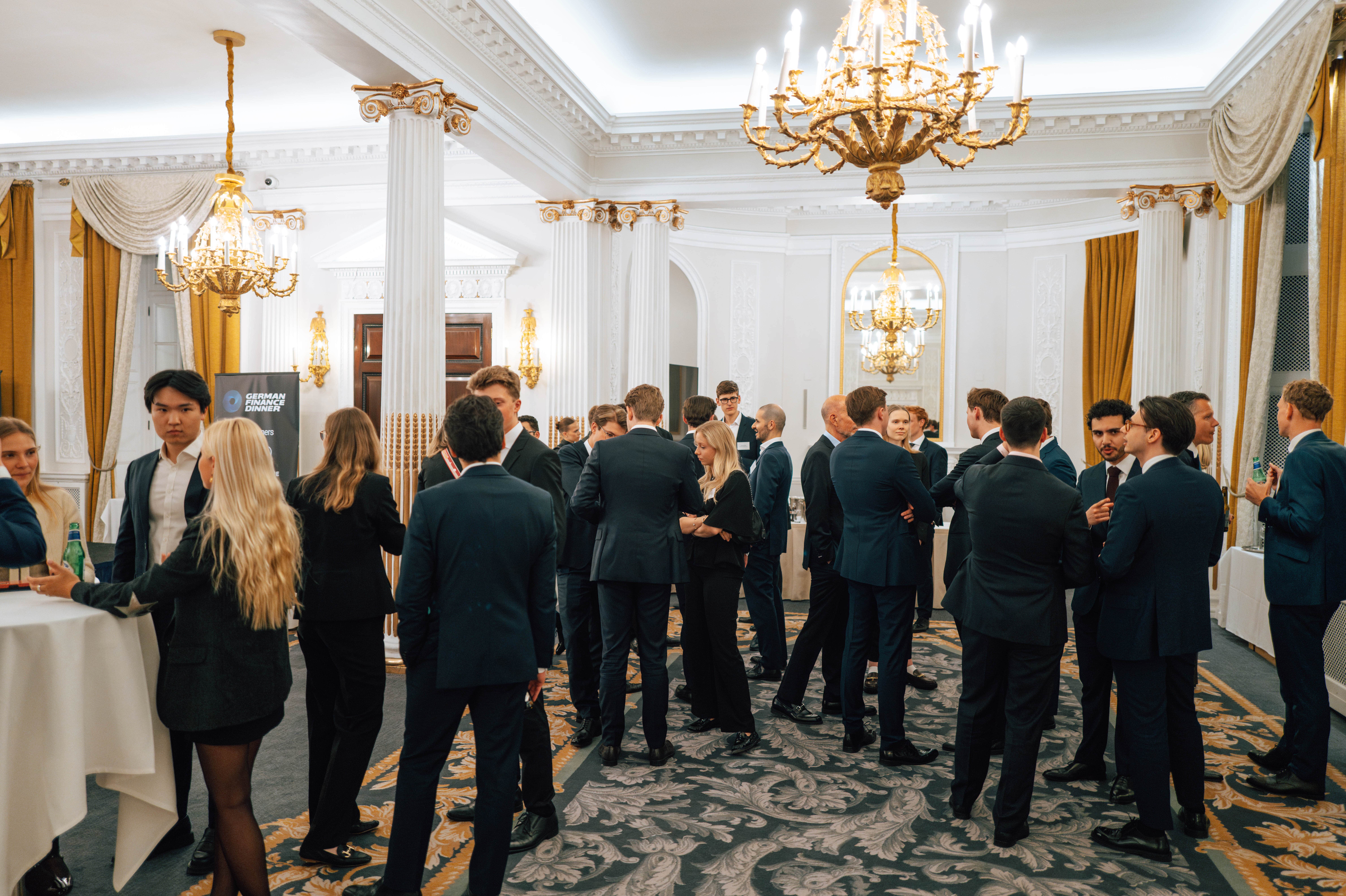 Get together at the German Finance Dinner